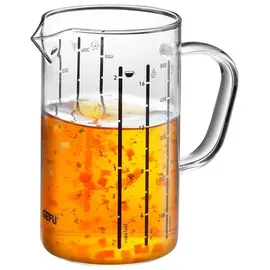 GEFU Messbecher Meti 500 ml Glas Transparent Klar