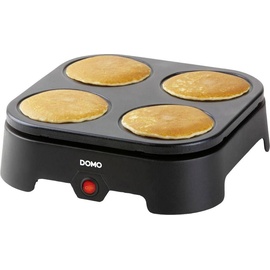 Domo Collection DOMO DO1094P Pancake-Maker Antihaftbeschichtung Schwarz
