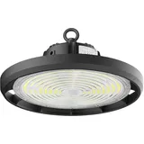 berger + schröter gmbh LED Strahler UFO High Bay Light Aluminium 150 W 6500 K Weißlicht schwarz dimmbar