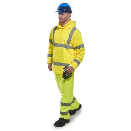 PORTWEST Warnschutz Regenjacke für Herren H440 gelb