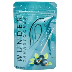 Wunder Zahnstocher mit Geschmack - Refill Pack - Blaubeere
