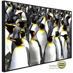 papermoon Infrarotheizung »EcoHeat - Pinguine «, Matt-Effekt - bunt