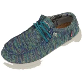 Fusion Mokassins Schnürschuhe in Blau Größe 39 EU