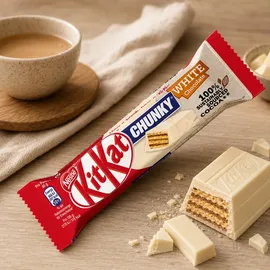 Nestlé KitKat Chunky White Zartbitterschokolade 24 Packungen 40 g