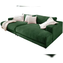 KAWOLA Big Sofa Madeline Cord smaragd