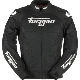Furygan Atom Vented Evo Textiljacke, - Schwarz/Weiß / L
