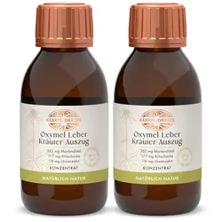 Oxymel Leber Kräuter-Auszug mit Mariendistel, Artischocke und Löwenzahn