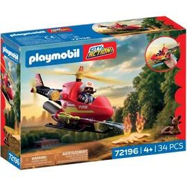 Playmobil City Action Feuerwehr-Helikopter 72196