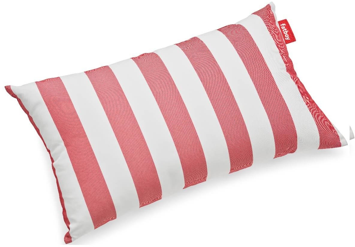 King Pillow Stripe Red