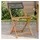 vidaXL Bistrostuhl Gartenstuhl 47 x 47 x 108 cm schwarz 2 St.