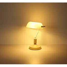 OTTO home Leandra Bankerslamp Beige 1 St.