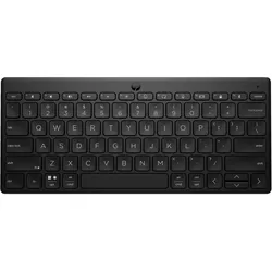 HP 355 Kompakte Bluetooth-Tastatur für mehrere Geräte, Schwarz