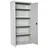 Proregal Stahlschrank AMEGO HxBxT 180x60x40cm | 4x Fachboden Grau-Grau