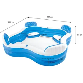 Intex Swim Center Family 229 x 229 x 66 cm