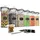 Wildone Frischhaltedose schwarz 0,384 l 6-teiliges Set