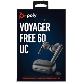 Schwarzkopf Poly Voyager Free 60 UC, USB-C, Carbon Black (2-221958-099)