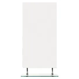 Sapho WEGA Spiegel mit Ablage 40x80cm - Silber