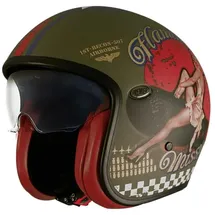 Premier Offener Helm Vintage PIN Up Military Bm xl