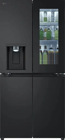 LG GMG861EPAE InstaView® SLIM Multi-Door French-Door (E, 1787 mm hoch, Essence Matte Black)