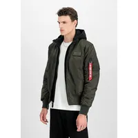 Alpha Industries Ma-1 D-tec Jacke Black Olive S