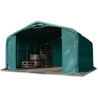 TOOLPORT Weidezelt 6 x 6 m Dunkelgrün