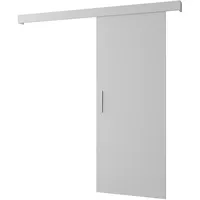Schiebetür Komplettset - Schiebetürsystem Salwador 1 - Schiebetüren - Trennwände - Raumteiler - Innentüren, Tür 90 x 204 cm - Schiebetür Schiene - Zimmertür mit Schiebetür Griff - Saloontür