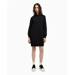 Armani Exchange für Damen. XW000501AF12804UC001 Schwarzes Sweatshirt-Kleid (L), Lässig, Baumwolle, Langarm