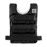 Capital Sports Gewichtsweste Monstervest Gewichtsweste, (11-tlg), Weighted Vest Trainingsweste mit Gewichten Gewichtsjacke Weight Vest schwarz