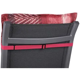 GO-DE Hochlehner Auflage 120 x 50 x 6 cm rot 6 St.