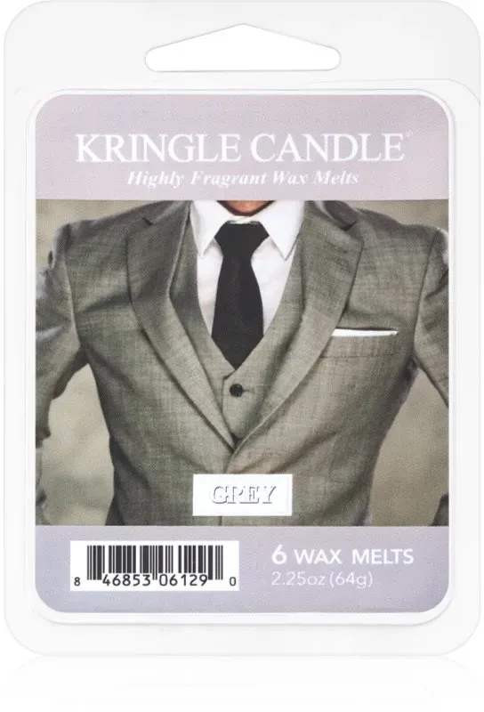 Kringle Candle Grey wachs für aromalampen 64 g