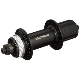 Shimano Unisex – Erwachsene FH-MT200 Kasseten-Hinterrad Nabe, Schwarz, 36 Loch