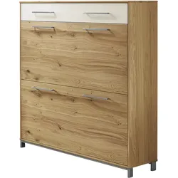 Voss Möbel Schuhschrank Vedo Holz Braun Eiche