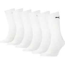 Puma Tennissocken 6 Paar Weiß 47-49