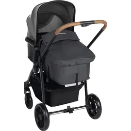 Bebeconfort Haze Trio, Kinderwagen 3-in-1 Komplettset, 0–4 Jahre, 2-in-1-Sitzeinheit, wendbarer & leichter Kinderwagen, i-Size-Babyschale,Tinted Stone