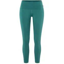 super natural Sporthose Super Tights (Merinowolle, weicher Tragekomfort, atmungsaktiv) enganliegend deepblau Damen