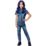 Smiffys Disney Descendants Mal-Kostüm, Einteiler mit Mock-Jacke