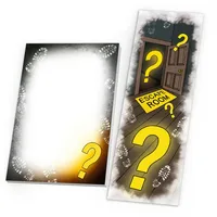 Junapack 12 Lesezeichen + 12 Mini-Notizblöcke (A7-Format) Escape Room