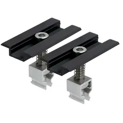 Modulmittelklemme Klick ALU schwarz 28-35mm