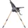 Chicco Hochstuhl Polly Essential Coal, mit Essbrett grau