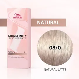 Wella Shinefinity 08/0 natural latte 60 ml