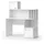 Vicco Schreibtisch Alwin Weiß, 115 x 55 cm mit 2 Türen,