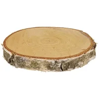 Rayher Birken Scheibe rund natur Bastelholz 15,0-17,0 cm Höhe