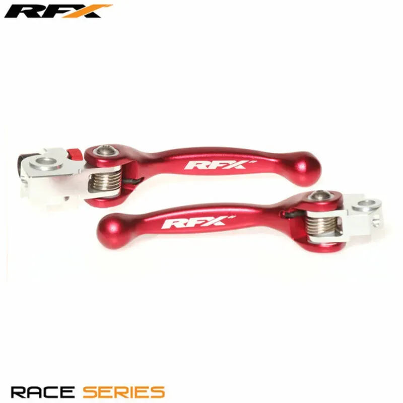 RFX Race gesmede flexibele hendels set (rood)