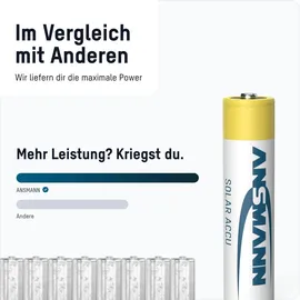 Ansmann Solar Akku AA 800 mAh 1,2V, NI-MH