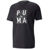 Puma Train Graphic Tee Herren schwarz - M