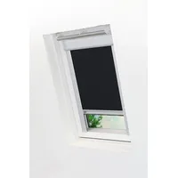 Lysel - Qualitätsdachfensterrollo abdunkelnd schwarz Rollo geeignet für Velux