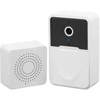 X3 Smart Video-Türklingel, Sichtbares WLAN, Zwei-Wege-Sprache, HD-Weitwinkelobjektiv, Remote-Videoanruf, Tag- und Nachtkamera, Automatische Zyklusabdeckung, Heimsicherheitskamera