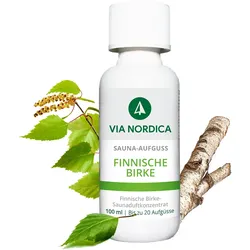 via nordica - Saunaaufguss - Finnische Birke 100ml