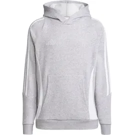 adidas Tiro 24 Hoodie Grau/Weiß 140