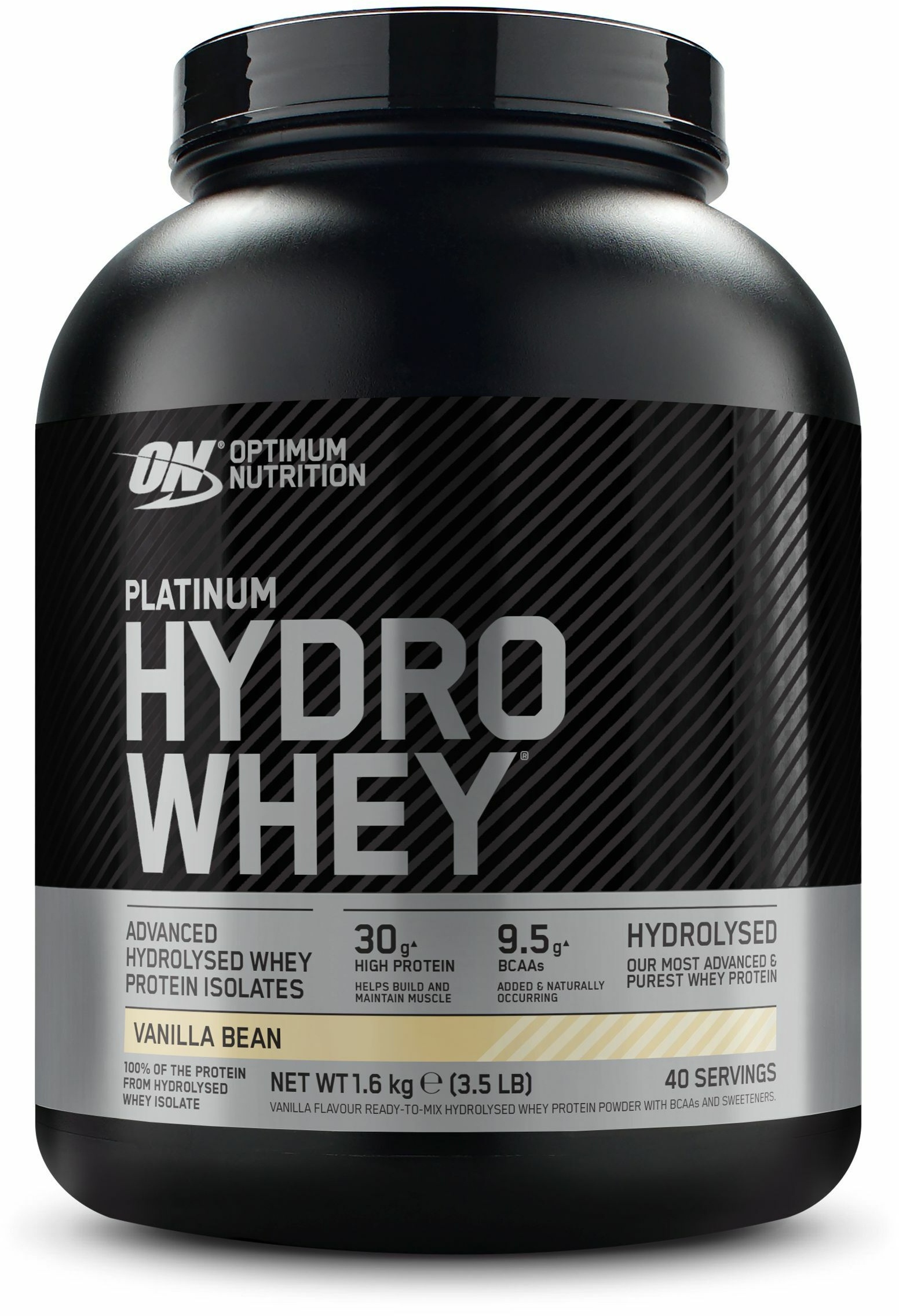 Optimum Nutrition Hydro Whey, Vanille 1600 g Poudre
